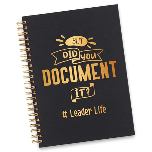 Cahier à spirale Leader carnet de notes humoristique pour animer vos réunions d'équipe