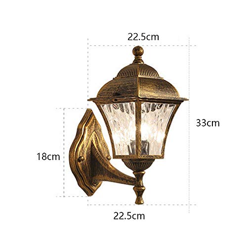 Lanterne extérieure étanche E27 pour sécuriser et embellir la maison - 6