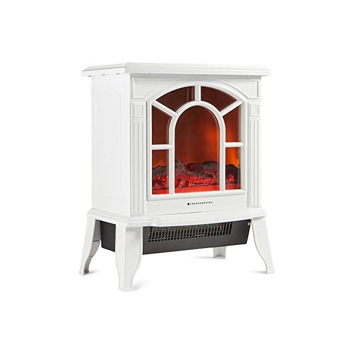 Buy Portable Freestanding Electric Log Burner Stove Heater 1800W