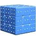 Recognizable Magic Cube Puzzle Toy for The Blinds Person or Partially Sighted Color Weakness Speed Cube,Easy Turning and Smooth Play 2.2"X2.2"X2.2"