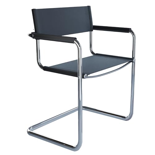 FULOL Accent Chair Mid-Century Modern Armchair with Thickened Stainless Steel Frame,...