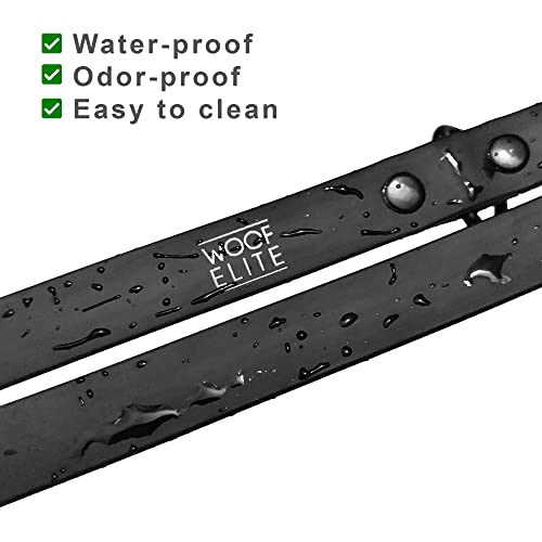 Woof Elite Hands-Free Adjustable Waterproof Dog Leash 7Ft / 8Ft (7 Ft, Beige) #TOP2
