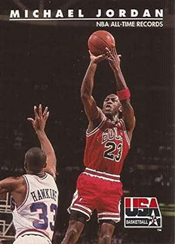 1992-93 SkyBox USA Basketball #45 Michael Jordan USA Chicago Bulls Official NBA Trading Card