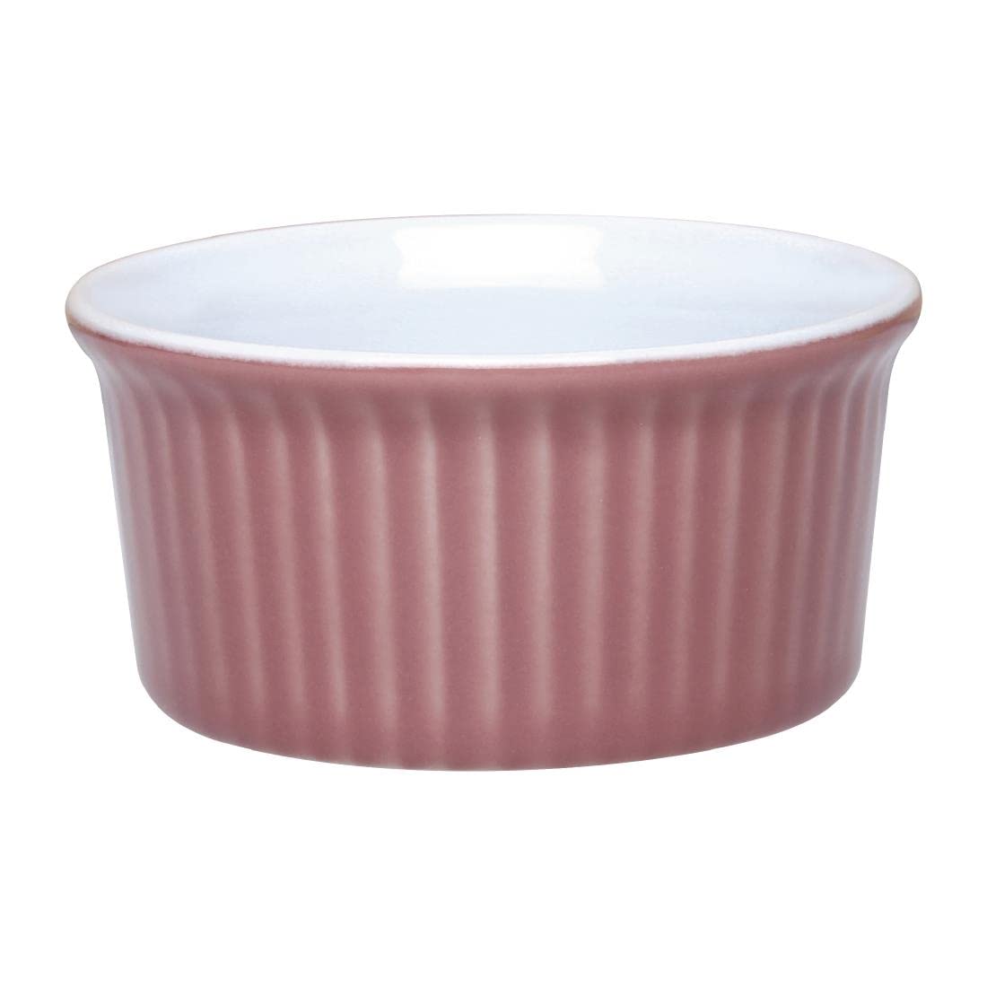 Olympia Coloured Ramekin 70mm 70ml Stoneware Pack of 12, Red