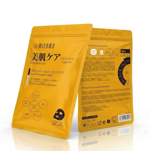 MITOMO �~�g�� MT101E Argan Oil �A���K���I�C�� �����P�A36�� �����p �s���A�R���g���[�� �t�F�C�X�}�X�N �����yMTSA00101-E-5�z