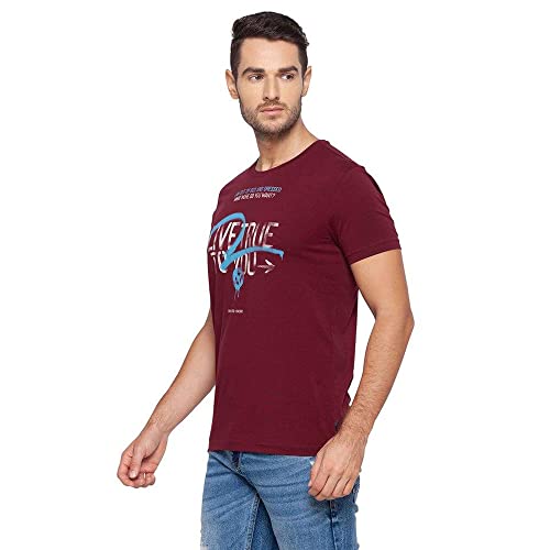 Image of Spykar Men's Slim Fit T-Shirt