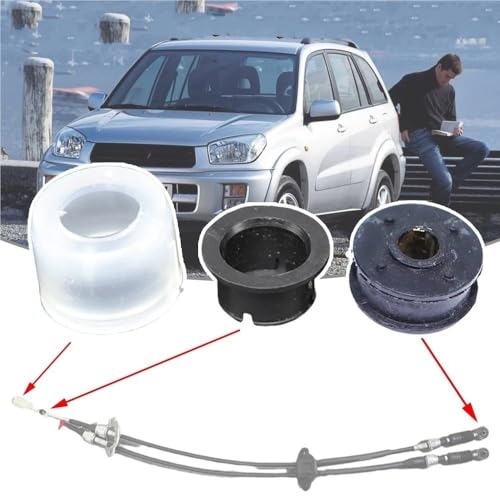 Cable de control para automóvil Toyota RAV4 1996 buje de conexión varilla cambios 2
