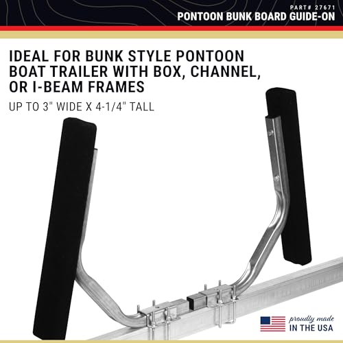 CE Smith Trailer Pontoon Bunk Board Guide-On