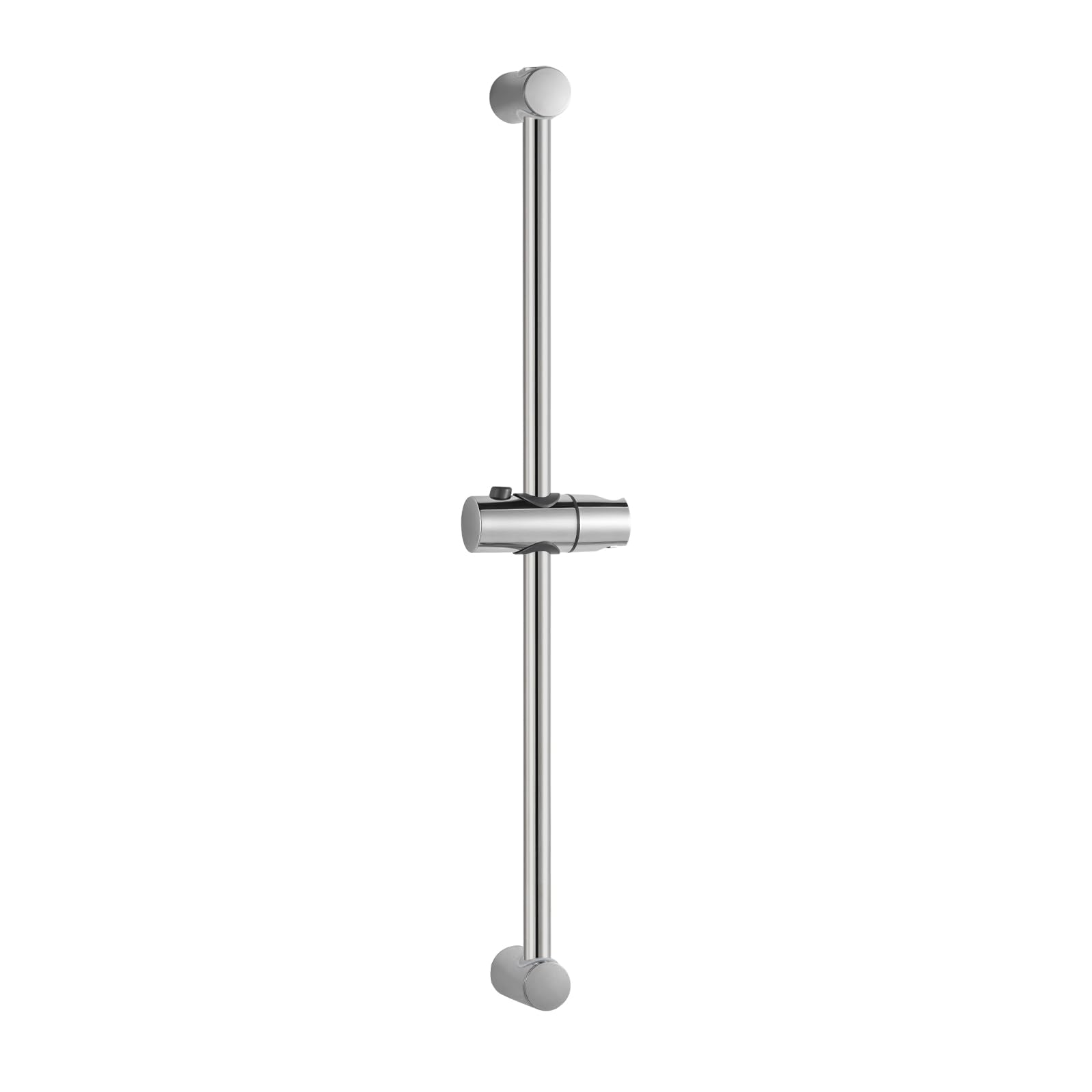 OFFO Shower Riser Rail, 80cm Wall-Mounted Adjustable Slider Bar with Shower Head Holder, Polished Face Finish