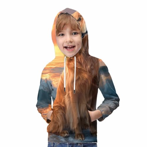 Sweat à capuche imprimé 3D graphisme haute définition pull premium moderne - 5