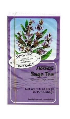 (Pack Of 4) - Organic Sage Herbal Tea - R | SALUS HAUS (UK)