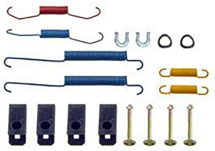 1Pcs Rear Drum Brake Hardware Kit Replaces# 0841228, F120978S for Honda Civic 1.8L 2006 2007 2008 2009 2012 2013 2014 2015, for Civic 2.0L 2002 2003 2004 2005 2006 2007 2008 2009