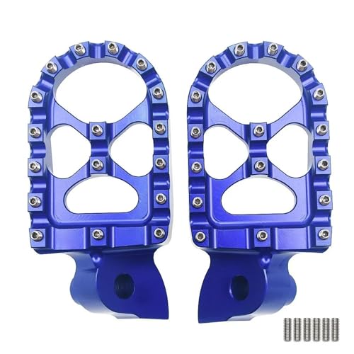 CNC-gefräste Motorrad-Fußrasten Für Yamaha YZ125X YZ250X YZ250FX YZ450FX WR250F WR450F 2001-2023