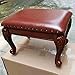 LXESWM Ławka do siedzenia skrzynia do siedzenia ławka Osmańska podnóżek buty Bench luksusowy sklep odzieżowy zmieniany Dressing taboret sztuczna skóra salon sypialnia podnóżek łóżko taboret (kolor : F)