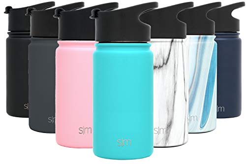 Simple Modern 14 Ounce Summit Water Bottle - Travel Mug Stainless Steel Tumbler