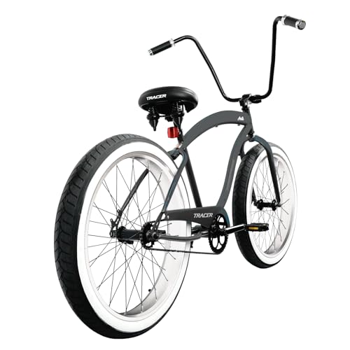 Bicicleta Tracer Avalon Playera para Adultos, 26", Gris, Single Speed, con Pie de Apoyo miniatura 3