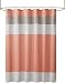 Madison Park MP70-2319 Amherst Shower Curtain 72x72 Coral