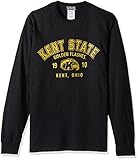 Kent State Golden Flashes 100% Pre-Shrunk College Long Sleeve, black, Small