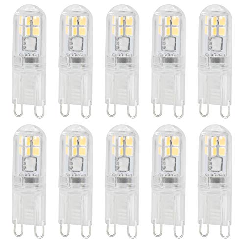Ampoule LED G9 lumière murale et lustre pour ambiance de salon cosy