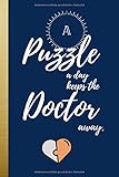  Puzzle Sammlerbuch für Puzzle Liebhaber I Übersicht über all meine Puzzle: 6 x 9 Zoll DIN A5 I Platz für 101 Puzzle mit Foto