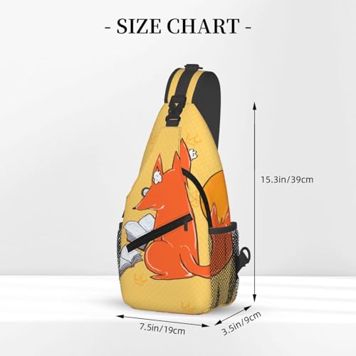 Mochila unisex con diseño de girasoles y zorros miniatura 3