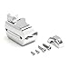 Krator Chrome Front Brake Fluid Master Cylinder Cover Reservoir Cap Compatible with Yamaha V-Star 650/950 / 1100/1300 (1998-2013) (NP003)