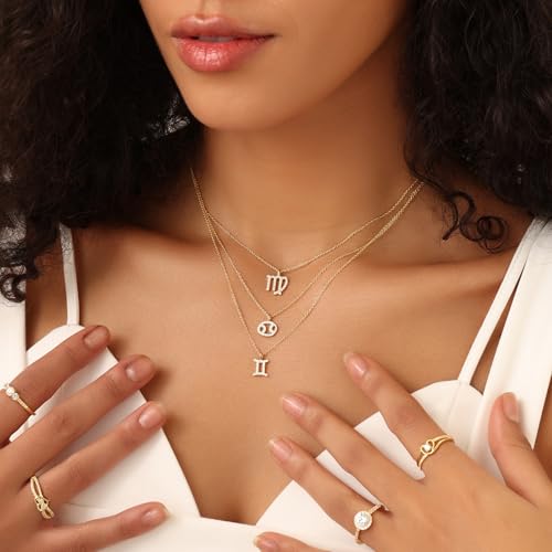 18K Gold Plated Halo Ring | Center 5MM Moissanite Diamond Ring for Women | Round Engagement Promise Rings for Her (0.70 Ctw)4