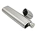 JUJOR Stainless Steel Hip Flask 2 oz. & Cigar Case/Holder Combo, Flask Funnel