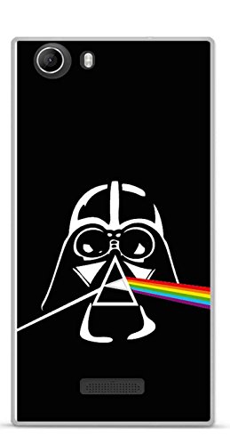 Onozo Coque TPU Gel Souple Wiko Ridge Fab 4G Design Dark-Moon