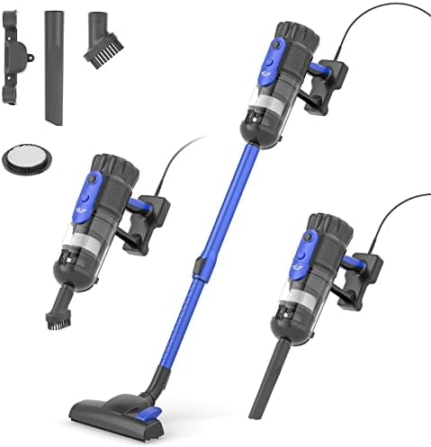 Besswin Corded Stick Vacuum, Vacuum Cleaner with 18Kpa Powerful Suction