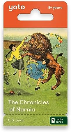 Yoto The Chronicles of Narnia by C. S. Lewis – 5 Kids Audio Cards for Use with Yoto Player & Mini All-in-1 Audio Player, Screen-Free Listening with Fun Stories for Playtime, Bedtime & Travel, Ages 8+