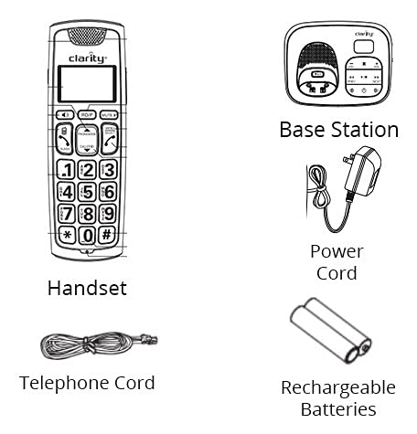 Teléfono inalámbrico Clarity BT914 amplificado 40dB miniatura 4
