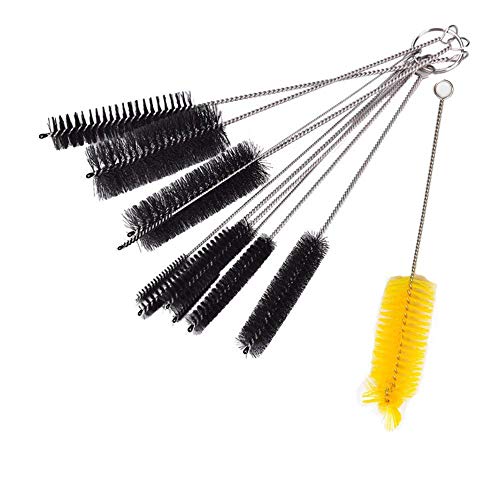 JTENG Cepillo de limpieza, Nylon Cepillos de Botella, Tubo Cepillo 8 Inch...