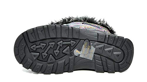 Dream Pairs KSNOW-PURPLE-SZ-12-N Boys Girls Snow Boots Waterproof Outdoor Warm Cozy Anti-Slip Mid Calf Faux Fur Lining Insulated Winter Shoes thumb #7