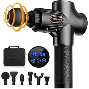 Massage Gun Deep Tissue, Percussion Muscle Massage Gun, Professional Deep Tissue Massager, Powerful 30 Speed Electric…