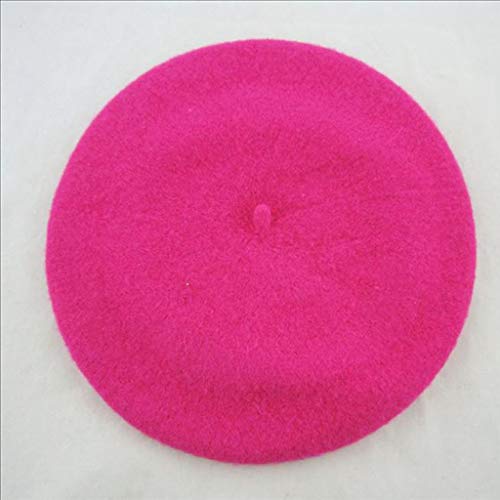 Little Girls Boys Artist Beret Hat Children Kids Wool French Beret Caps Solid Color Retro Hat Autumn Winter Caps4