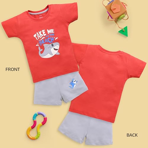 Image of LuvLap Baby Boys Baby and Toddler T-Shirt Set