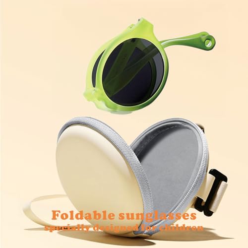 Kids Polarized Sunglasses Toddler Folding Foldable Toddler Sun Glasses Foldable Frame UV400 for Girls Boys2