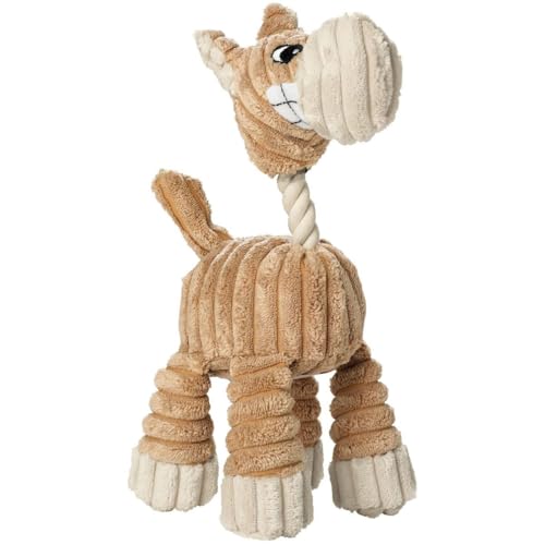 HUNTER Hundespielzeug HUGGLY, für kleine und mittlere Hunde, Plüschspielzeug, Kuschelspielzeug, weich, kuschelig, niedlich, waschbar, Stil: Zoo Giraffe, Größe: 25 cm