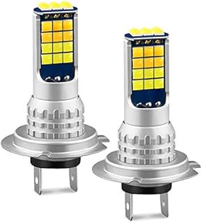 2pcs H7 LED Headlight Bulb, H7 200W Car LED Headlight Fog CREE Bulbs Replacement Kit 6000K White / 3000k Amber Yellow Canbus Error Free