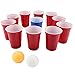 Produktbild Zyyini Bier-Pong-Set, lustige Trinkspiele, Jumbo-Cup und Pong-Wurfspiel für draußen, Hof, Party, Bar, Rasen, Hinterhof, Heckklappe, lustige Außenspiele für Erwachsene, College-Kinder
