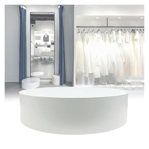Présentoir rond pour objets de collection et base rotative de présentation