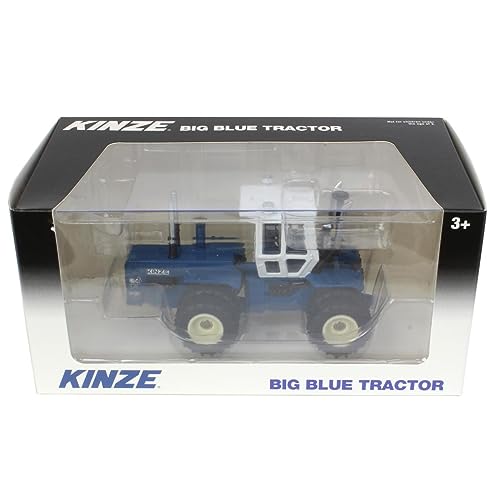 Spec Cast 1/64 Kinze Big Blue 640 4WD con Ruedas Gemelas miniatura 5