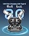 CoolJumper AI Translating Earbuds Real Time 3 in 1 Translation Headphones 144 Languages & Accents, Ultra Open Ear Headphones Bluetooth 5.4 for Bussiness Travel Learning - Silver Black