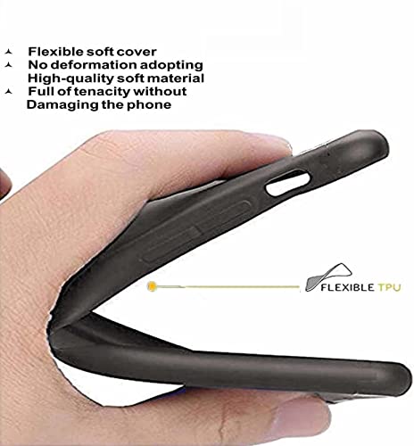 Image of BlazeTech for [ Oppo Reno 6 Pro 5G / Reno6 Pro 5G ] Liquid Silicone Back Case Cover Flexible |Inner Lining| with Camera Protection Back Cover for [ Oppo Reno 6 Pro 5G / Reno6 Pro 5G ] - Black