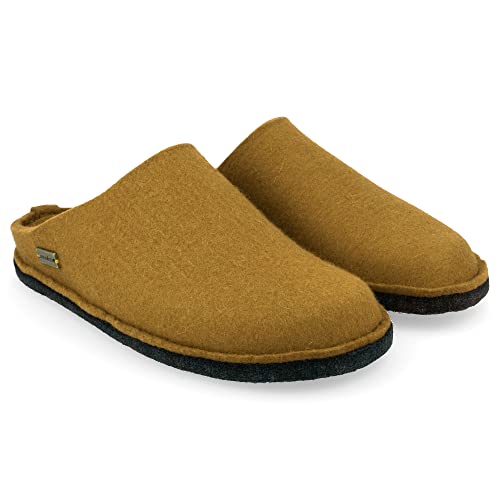 Preisvergleich Produktbild HAFLINGER Flair Soft Filzpantoffeln aus Wollfilz Hausschuh Masala (112) Gr. 38