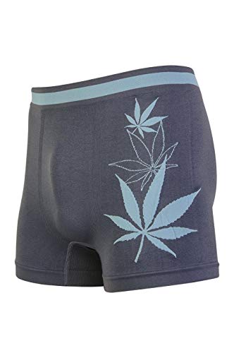 Knocker Men's Seamless Nylon Boxer Brief Underwear 6-Pack One Size Assorted Color (Hemp)4