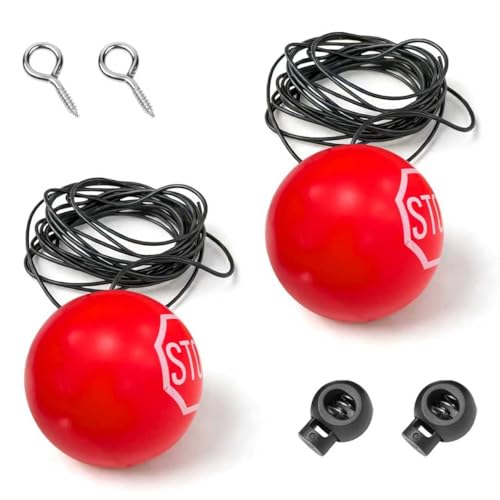 JYIS 2PCS Garage Tennis Ball Parking Aid, Garage Car Stop