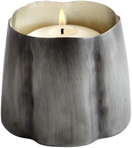 Cyan Design 07128 Fortuna Candle Holder,Large Silver