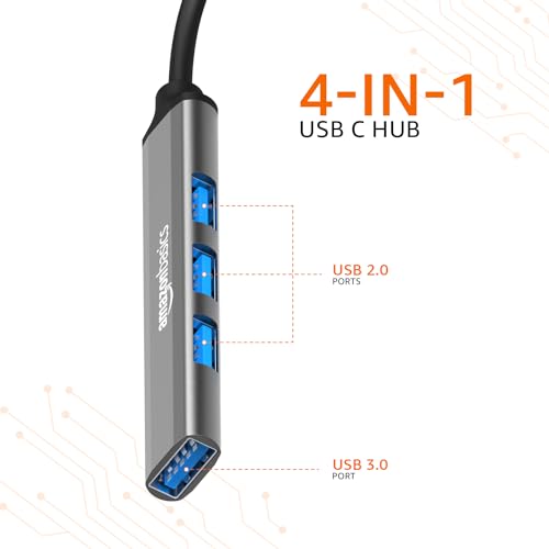 amazon basics Store Amazon Basics 4-in-1 USB Type-C Hub - Image 3